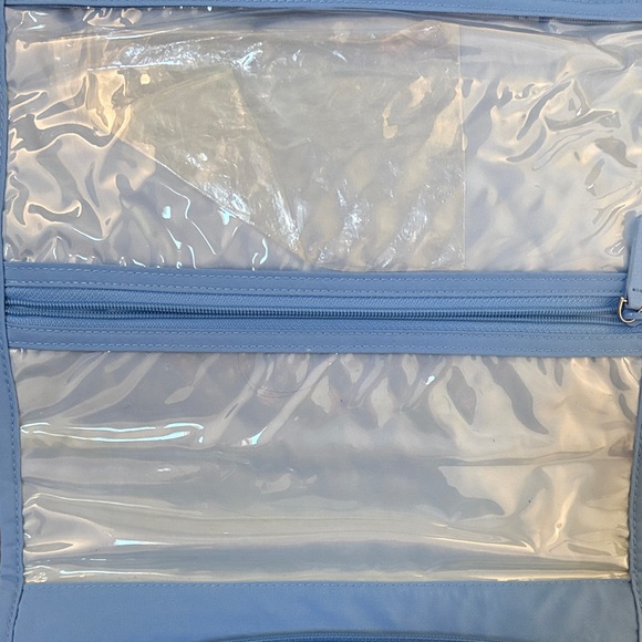 Vera Bradley Sky Blue Hanging Cosmetic Bag - Picture 6 of 12